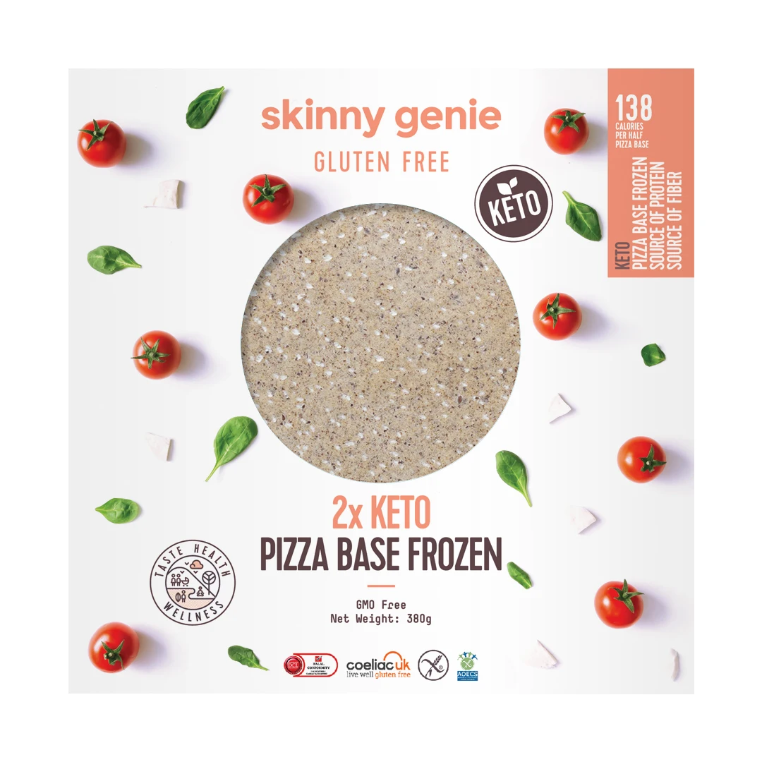 KETO GF PIZZA BASE 26cm 2 PCS Gluten free, vegan Health taste of high-quality, Made In UAE