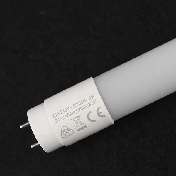 Stock In Eu Office 320 Degree Smd2835 140lm/w 600 1200 1500mm Led T8 Glass Tube Light T8 Led