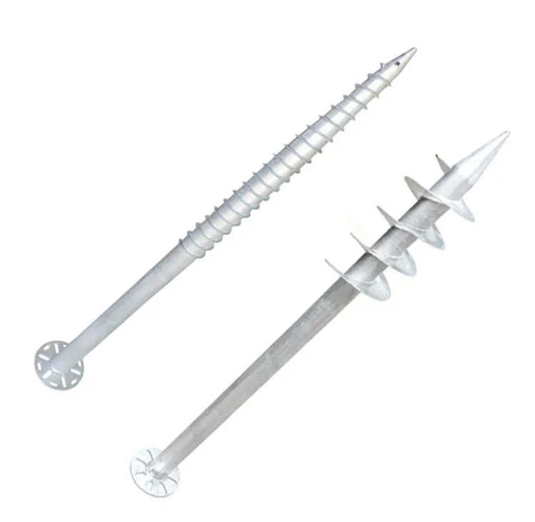 Цена по прейскуранту завода наземный якорь Солнечный заземляющий винт анкерный фундамент