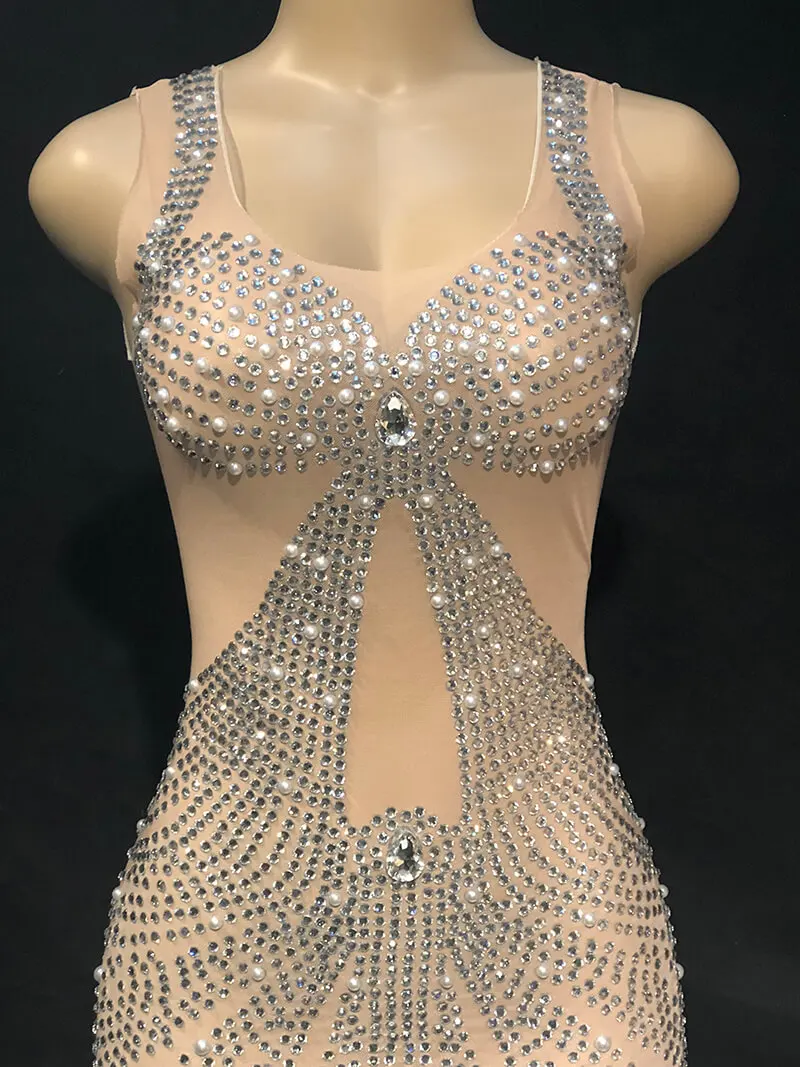 Novance Best Selling Product Amazon Rhinestone Cocktail Dresses Formal Elegant Party Evening New Arrivals Women Clothing Dress