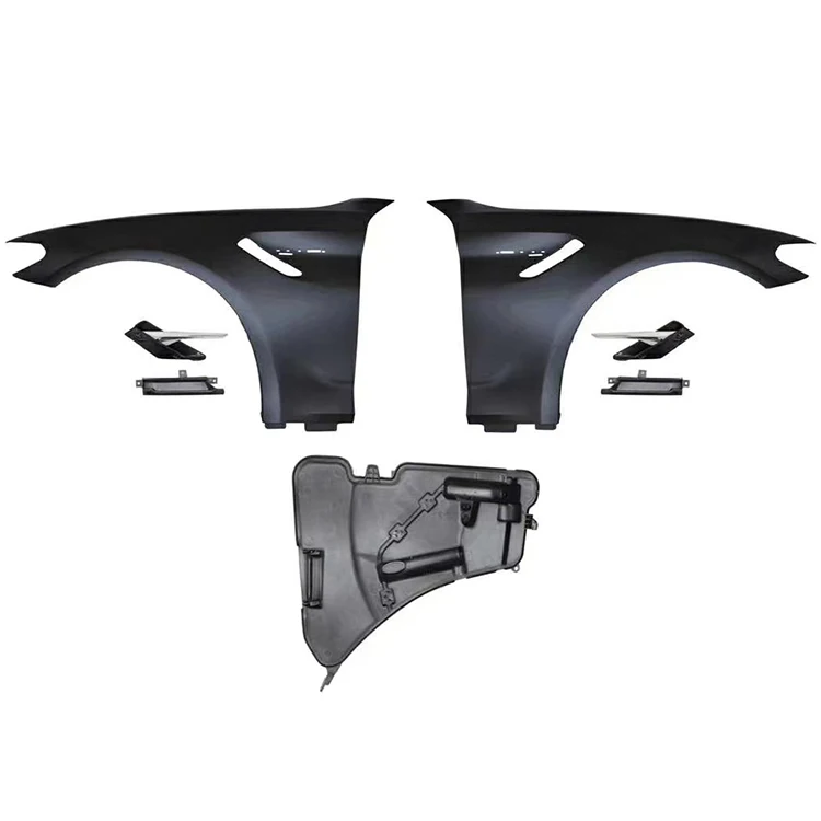 Хорошее качество, яркая черная окрашенная автомобильная доска для крыла для BMW M5 серии G30 G38