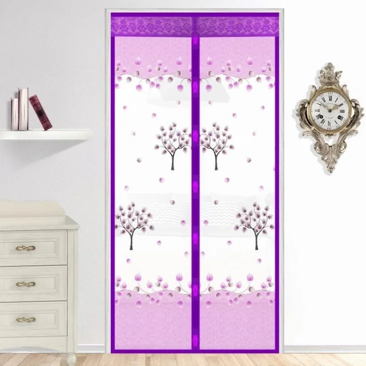 magnetic screen door with long magnets