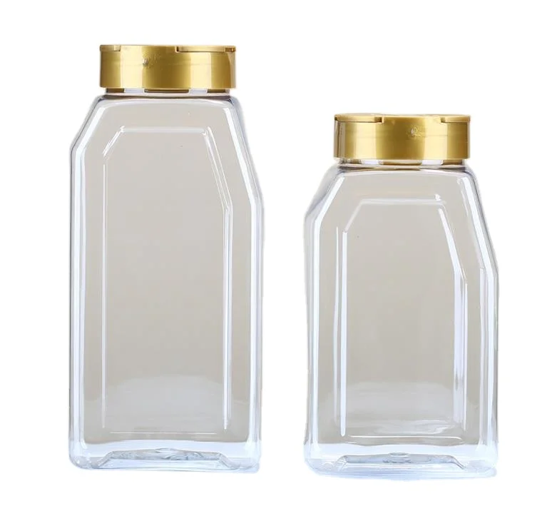 983 мл пластиковые пустые бутылки для приправ, соли, порошка, приправ, пищи, Кухонный Контейнер для соуса, банка, крышка для риса, сахара, крышка 672