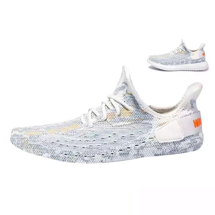 Ladies Men Running Athletic Sports Shoe Part Vamp Mesh Custom Knit Fabric Sneaker Sport Upper