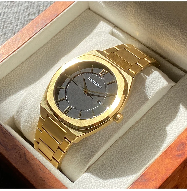 New Designs Custom Brand Men Watches 316l Stainless Steel Case Quality Japan Movement Watches Men Wrist