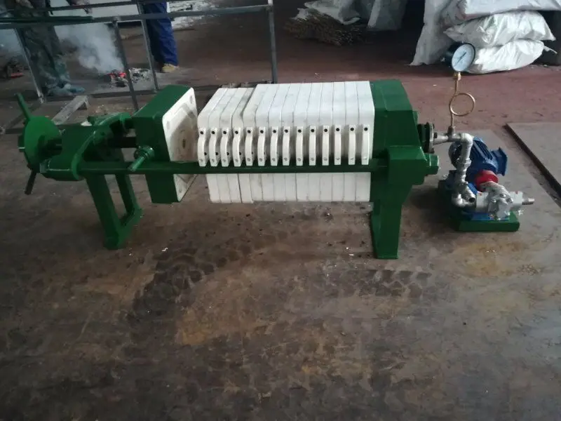 
320 Hand Press Filter press sludge Polypropylene Plate 
