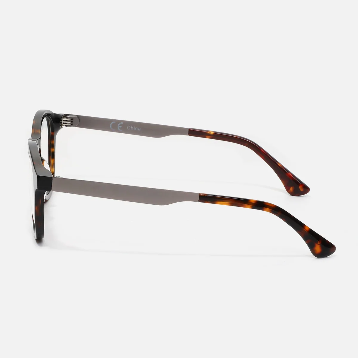 ZENOTTIC Fancy Top Quality Fashion Full-Rim Eyewear Round Retro Acetate Frame Optical Women Men Glasses Eyeglasses Frames