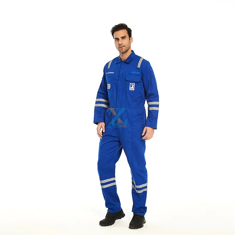 Flame Resistant Overall Working Uniform Firefighting modacrylic Made In Pakistan