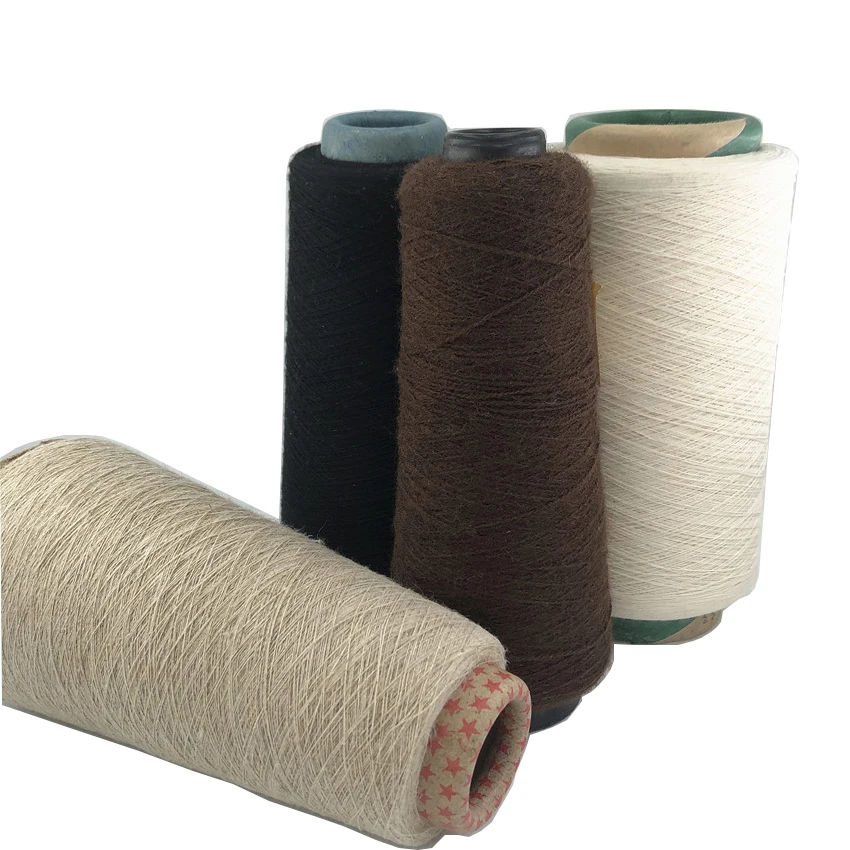 50% cotton 50% polyester blended good strength weaving yarn price ring spinning yarn 20s