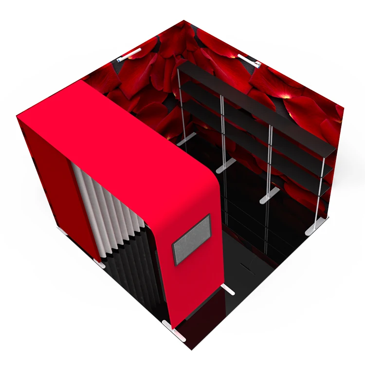 Hot Sales Portable Fabric Stalls Combination Booth Arch Exhibition Tension Fabric