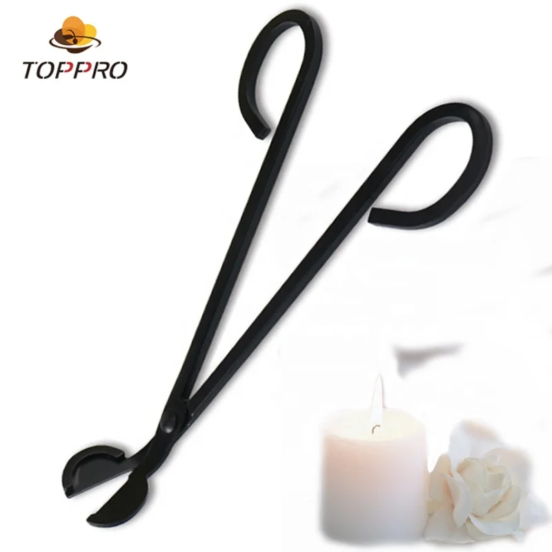
C006 Factory direct wholesale Black Candle Wick trimmer snuffer Candle scissors Accessories 