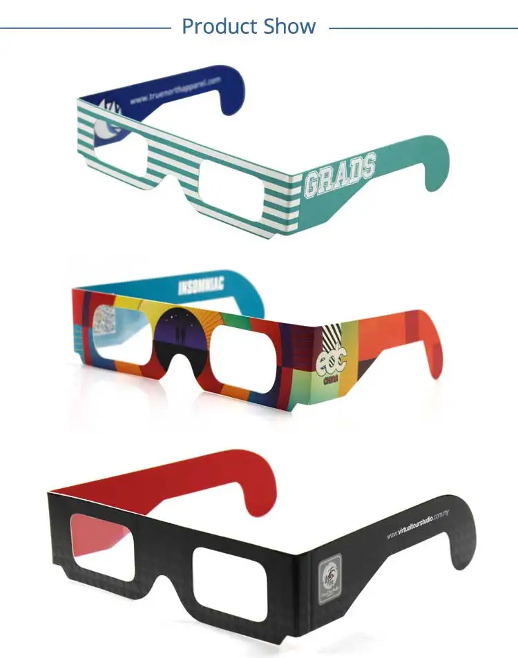 Swimming 3D glasses swimming glasses Optical separation stereo chromadepth 3D glasses