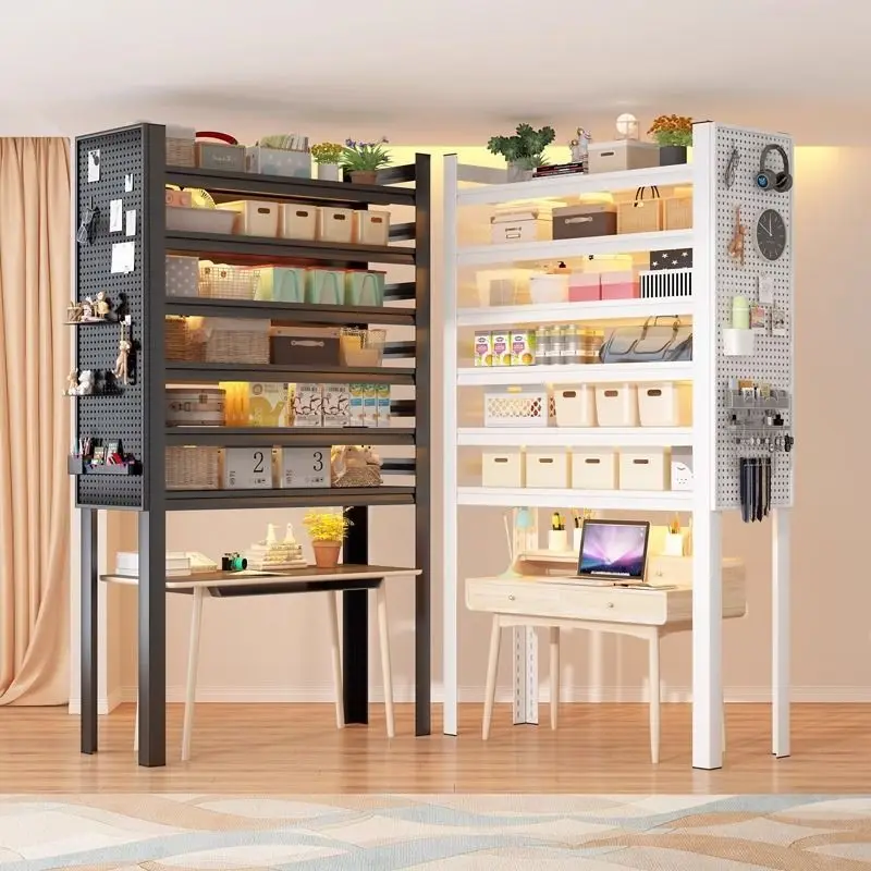 Home table storage rack steel floor-standing multi-layer storage rack express warehouse basement balcony kitchen storage rack