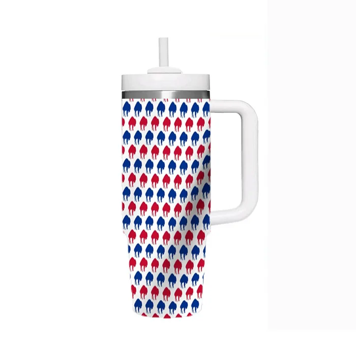 Custom Buffalo Zebra Cup Bills Cold Cup | Bills Mafia Cold Cup