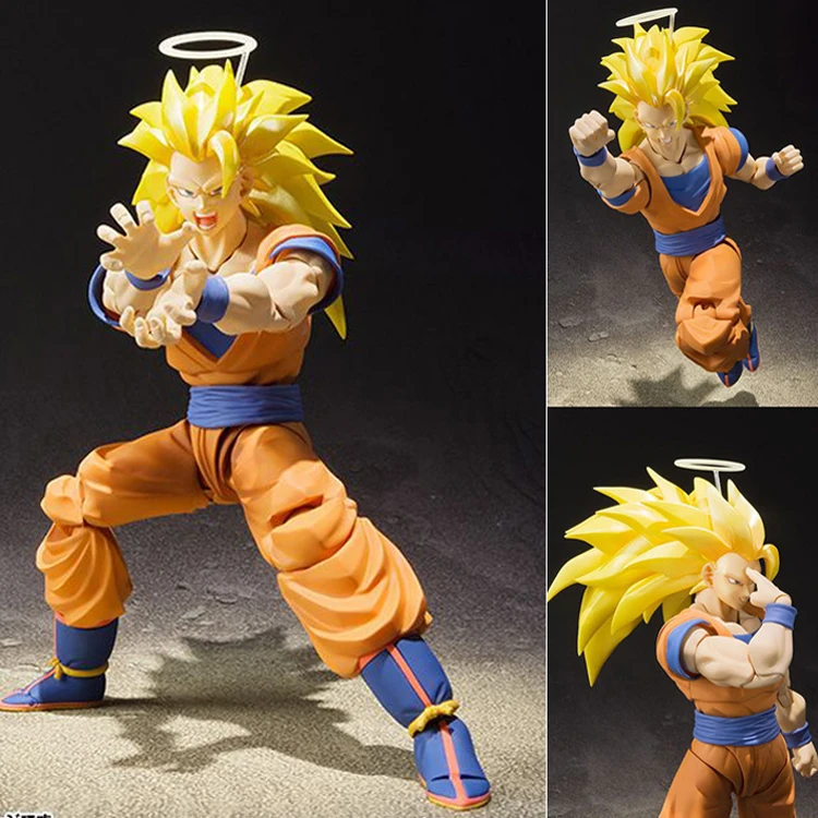 anime super saiyan action figure goku super saiyan collection pvc toy kids gifts son goku sh figuarts dragoned ball z