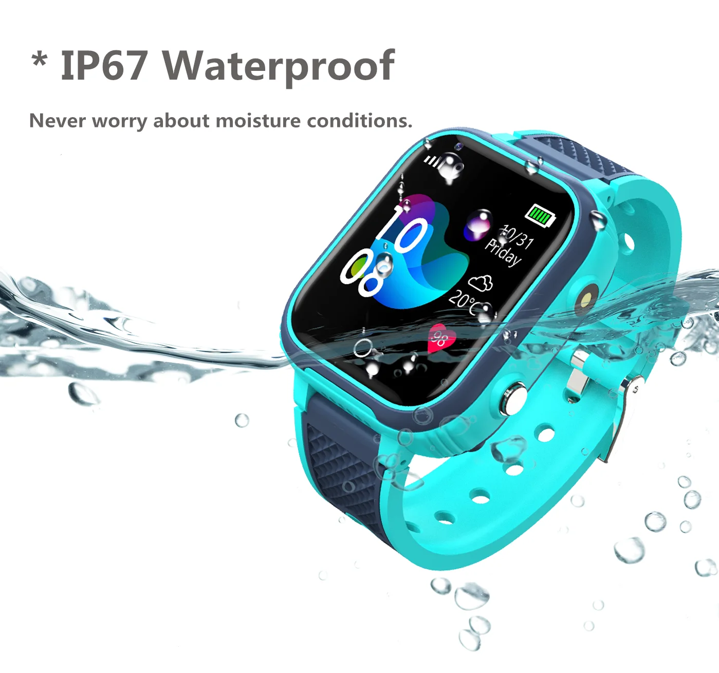 Wholesale Kids Smart Watch Lt21 Video Call Gps Lbs Wifi Sos 1.4' Ips Touch Screen Camera Smart Watch Kids
