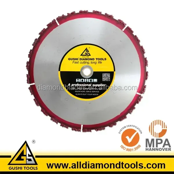 China Top Brand Hot Press Vacuum Brazed Saw Blade for Rescue Multi-Using With Warranty