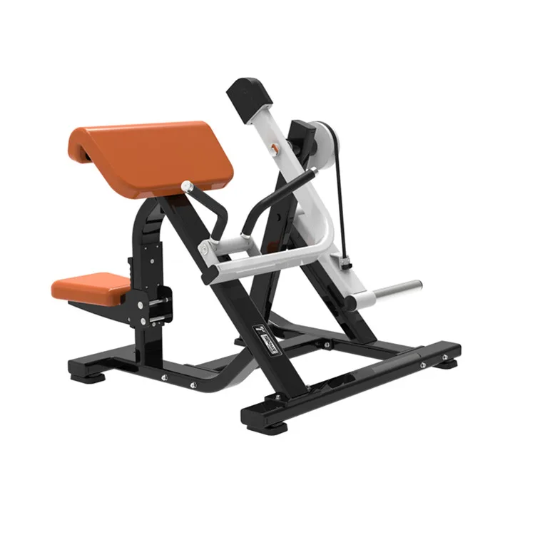 dezhou Gym equipment commercial hammer strength seated biceps machine fitness