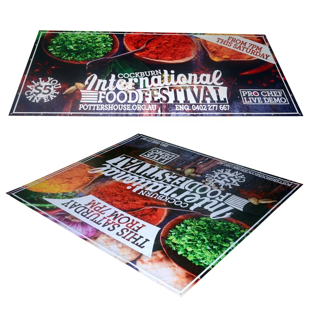Outdoor Advertising Digital Printing Large Format Light Boxes Vinyl Pvc Flex Banner