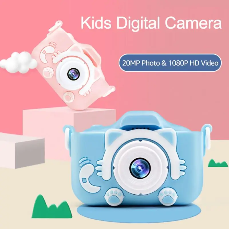 Kids Camera Mini HD Screen 1080P Projection Video Camera Toys Children Baby Gifts Birthday Digital Kids Camera For Kids