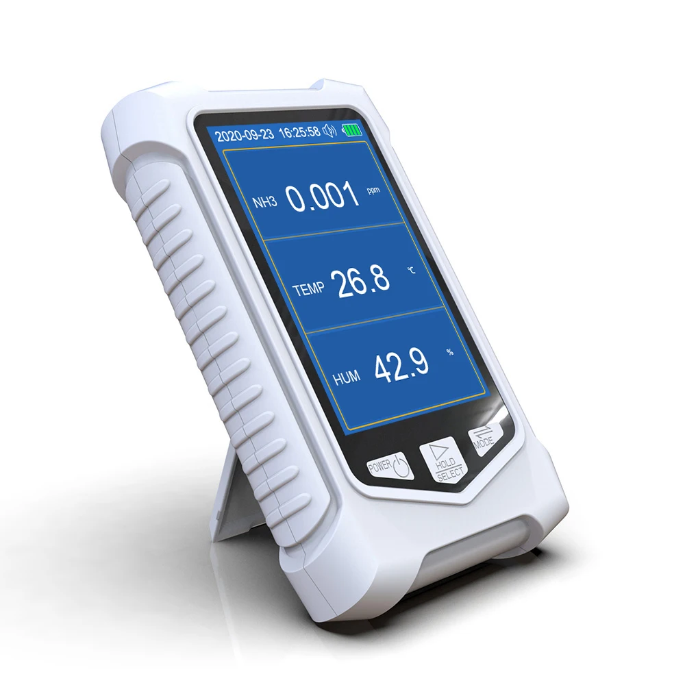 portable NH3 gas detector ammonia gas detectors NH3 tester meter ammonia sensor ammonia flow meter NH3 air quality monitor