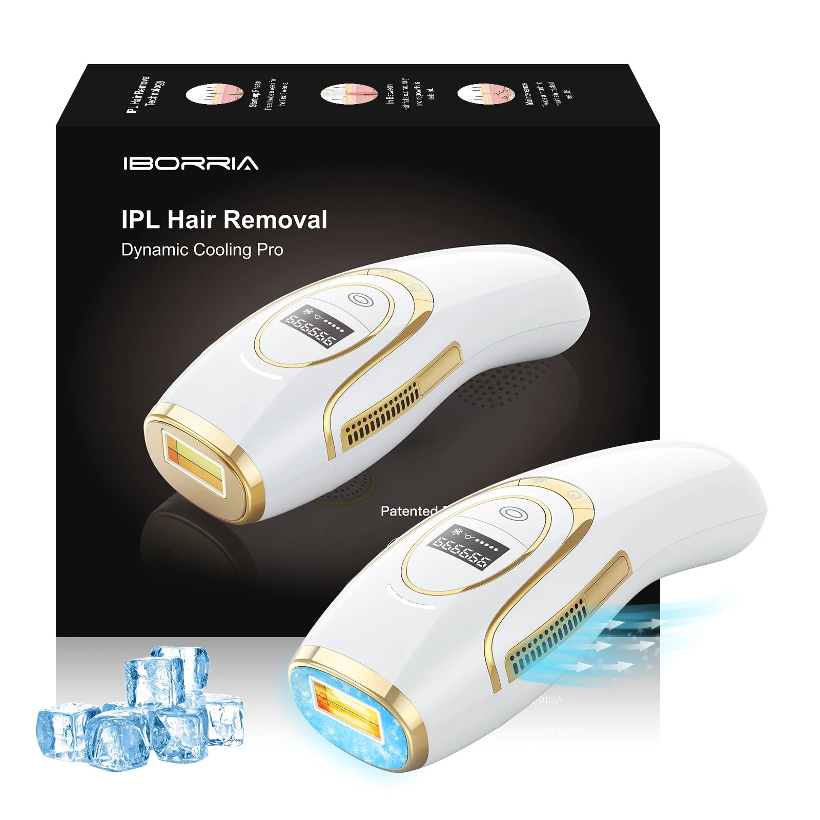 Home Use IPL Hair Removal 900000 Popular Painless IPL Laser Hair Removal 2021 For Women