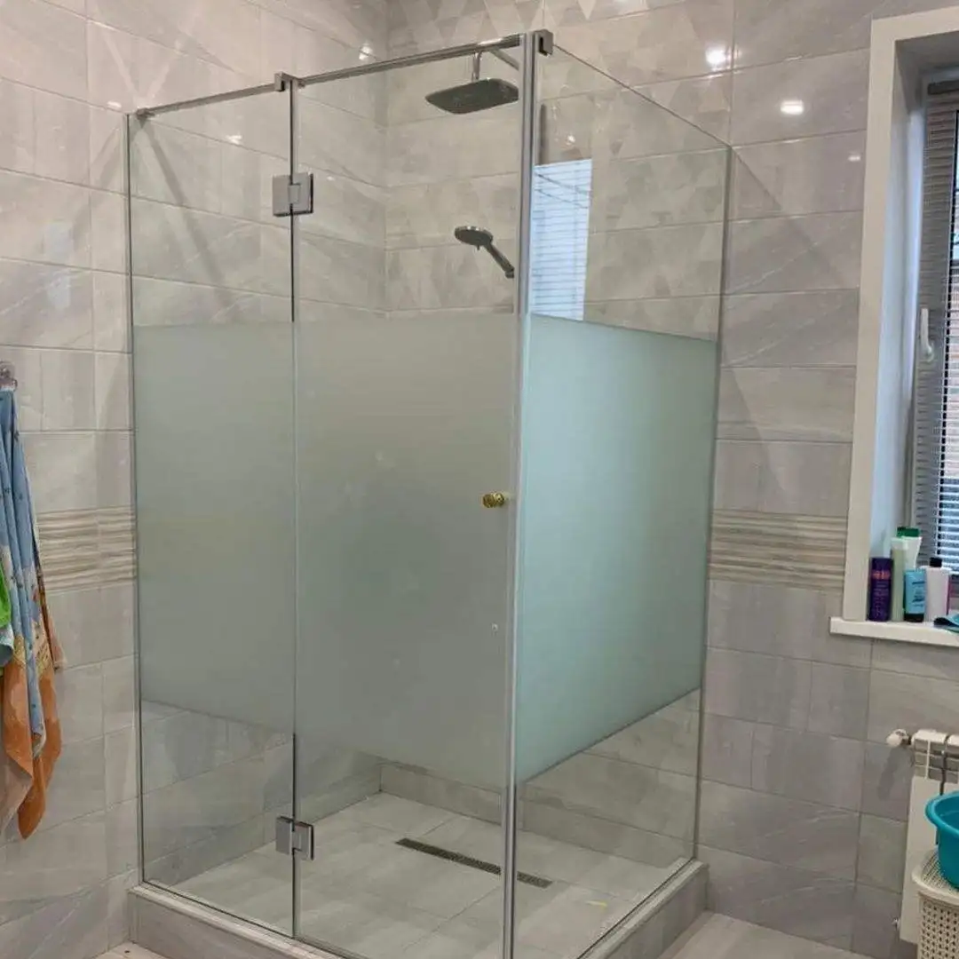 Bathroom Complete  Frame Shower Room Tempered Glass Cubicle Shower Enclosure Cabin Door