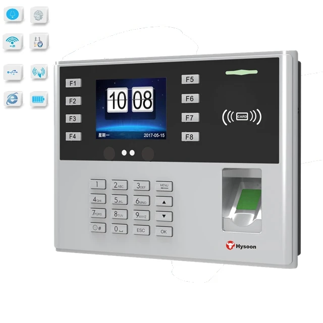 Face fingerprint recognition biometric access controller card reader anti copy lock sim registration attendance system device