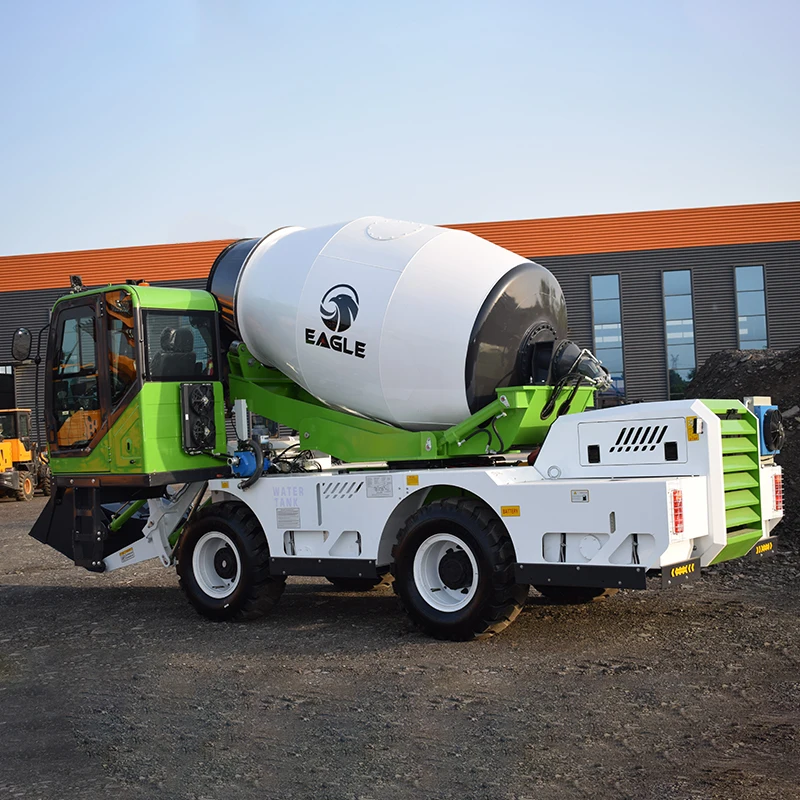 4000l Self Loading 1 / 2 / 3.5 / 4 / 5.5 / 6.5 Cubic Meters Mixing Cement Truck Eagle Concrete Mixer Trucks