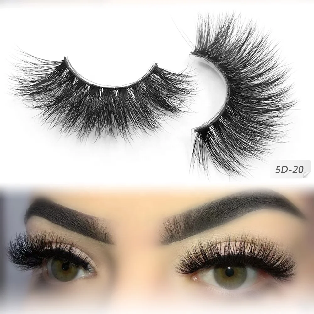 
2019 Wholesale Vendor Cheap Price Cruelty Free eyelash packaging, Faux Mink Make Up One Dollar packaging Eyelash 