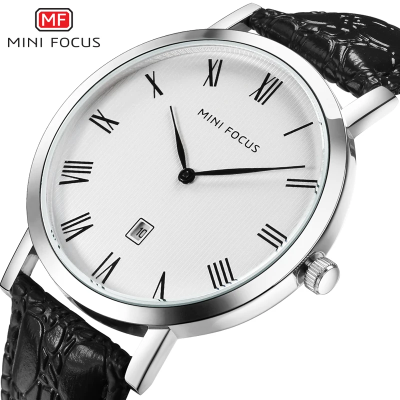 Mini focus Top Brand Men Watches  Business men watches quartz mens watch