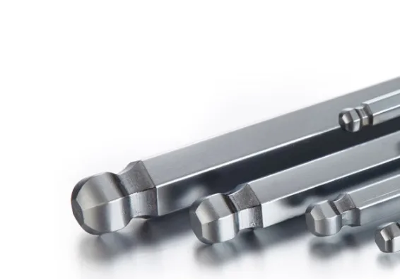 Factory Wholesale 9PC Ball Head Allen Wrench Set Full Folding T-shaped Inner Hexagonal Inch Long Pattern Metric Measurement