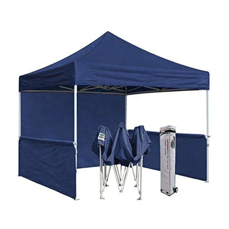 Custom Print Logo Camping Pop Up Canopy Market Heavy Duty Folding Food Booth Roof Top Waterproof Glamping Trade Show Tent