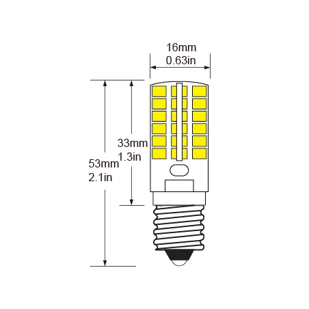 Автомобильные Светодиодные лампы E14 2835SMD оптовая продажа силиконовые с кристаллами энергосберегающие Сверхяркие автомобильные тормозные