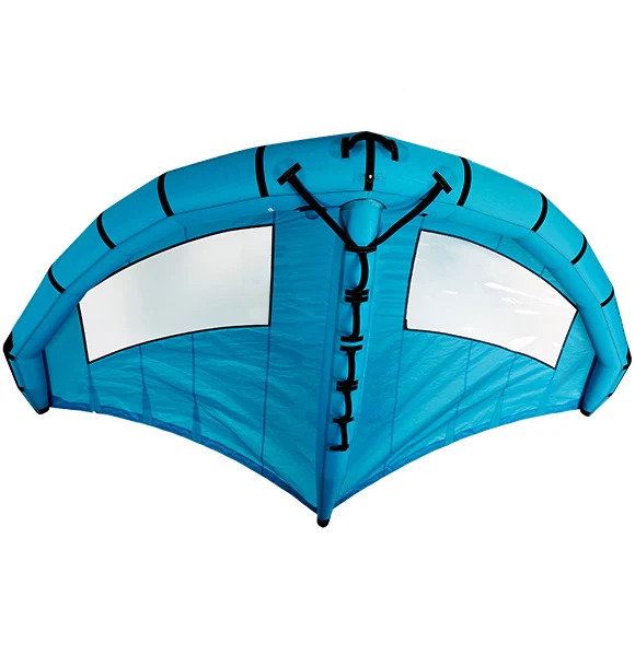 Wholesale Low MOQ Easy To Carry Water Sports 3M/4M/5M/6M Handheld Inflatable Wingfoil Sail Kite Wing Foil  Kitesurf