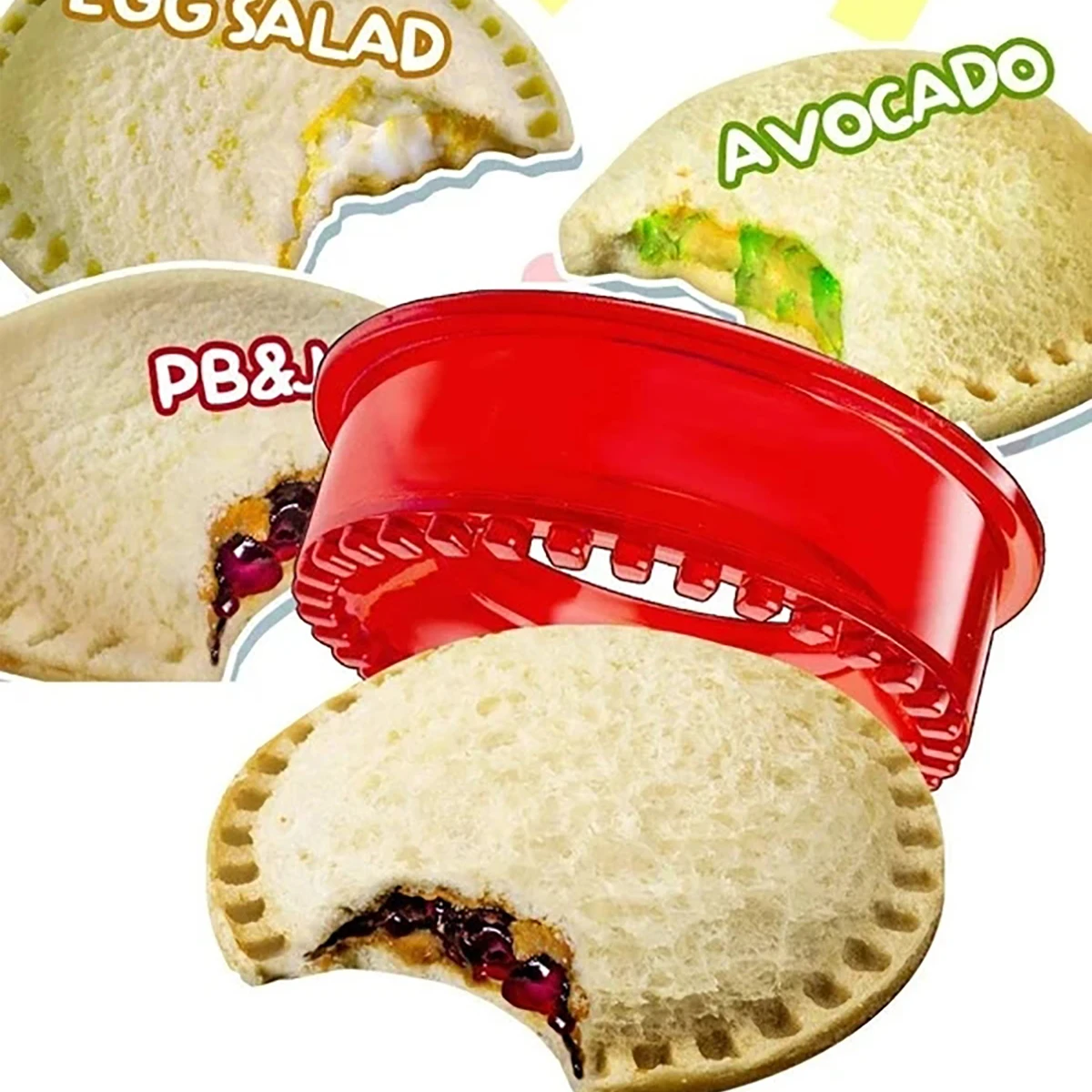 Bread Sandwich Maker mold Sandwich Cutter Sealer and DIY cookie cutter Lunch Lunchbox of Boys Girls