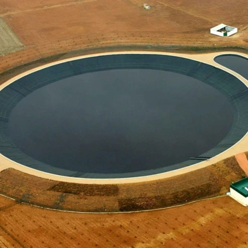 0 5 мм 1 2 HDPE геомембраны для круглых резервуаров