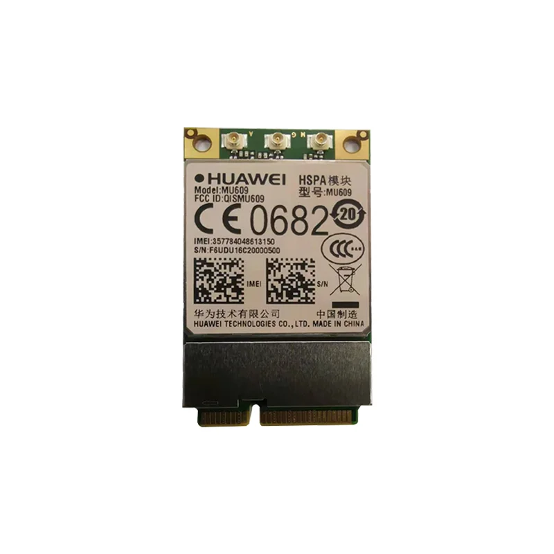 HUAWEI MU609 Mini PCIE M2M WCDMA беспроводной IOT 3G WWAN модуль HSPA +/UMTS/GSM/GPRS четырехдиапазонная карта 850/900/1900/2100