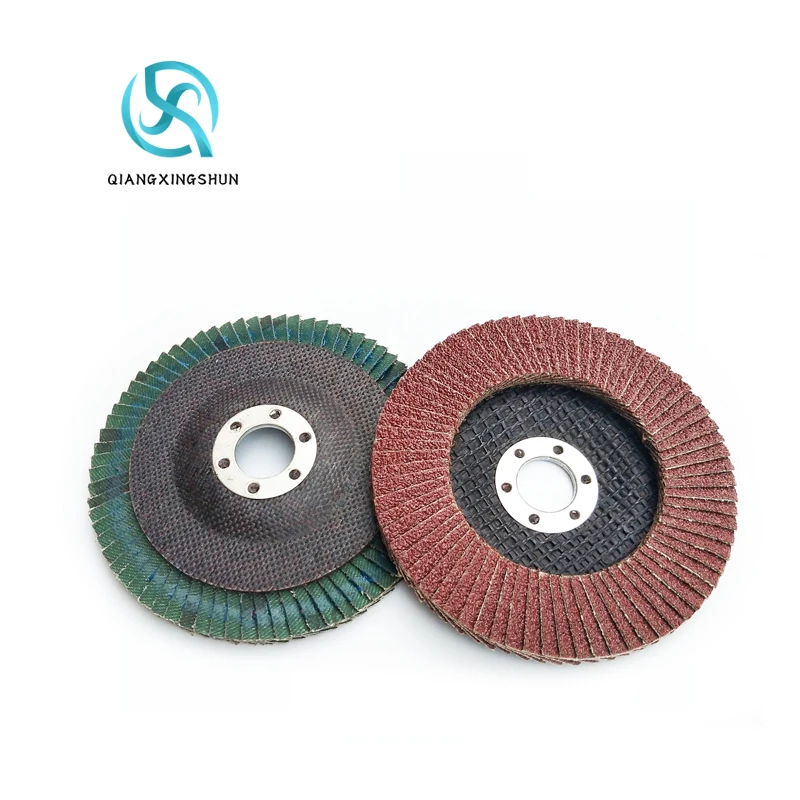 Flap Discs 4.5 6Grit Josili Disc 125Mm Glass Edge Xtra Power Flexible Konner Grinding Wheel Plastic Backing Zirconium