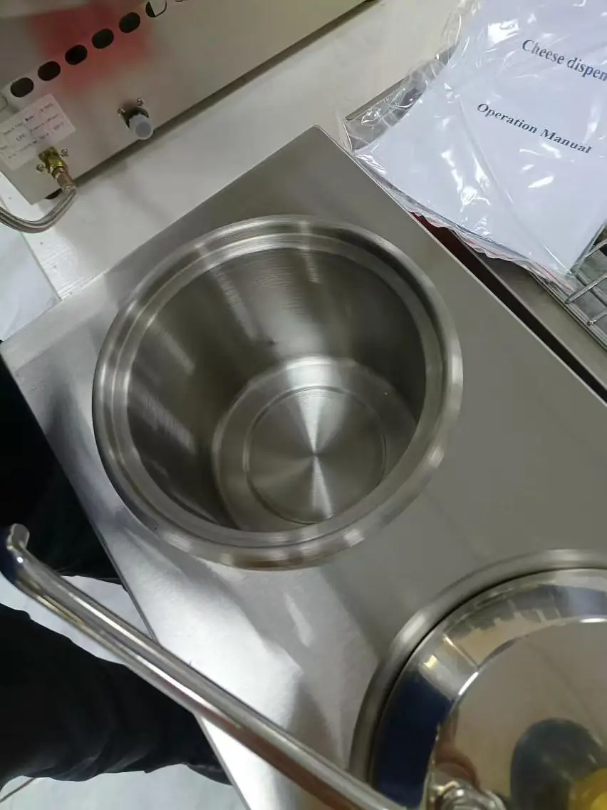 Double hot Fudge Warmer Dispenser Pump Electric Commercial Nacho Cheese Warmer chocolate warmer machine cheese making machine