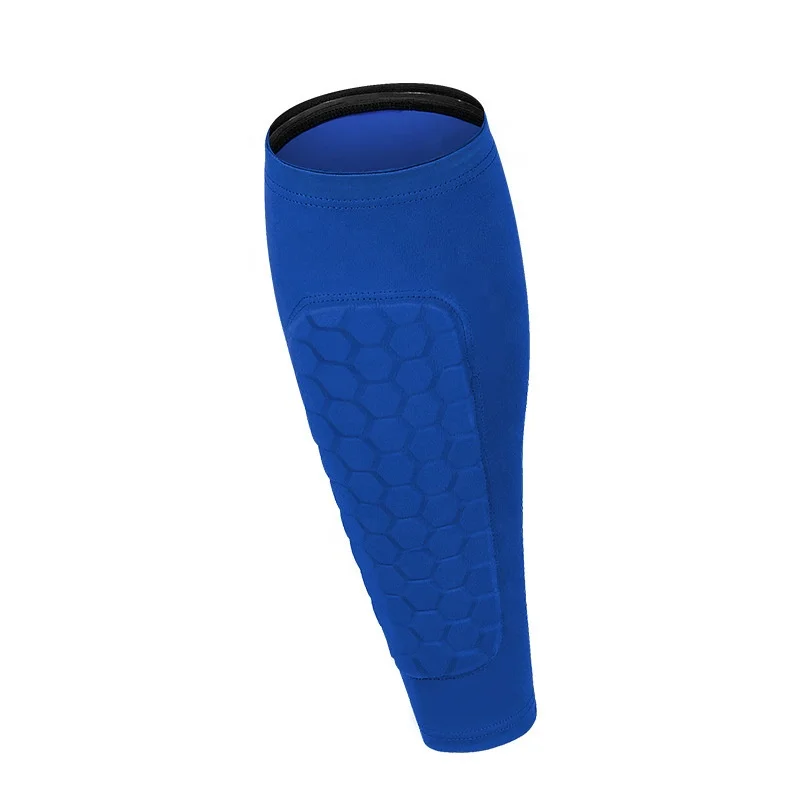 basketball leg sleeves honeycomb sport support leg football sleeve calf brace calf