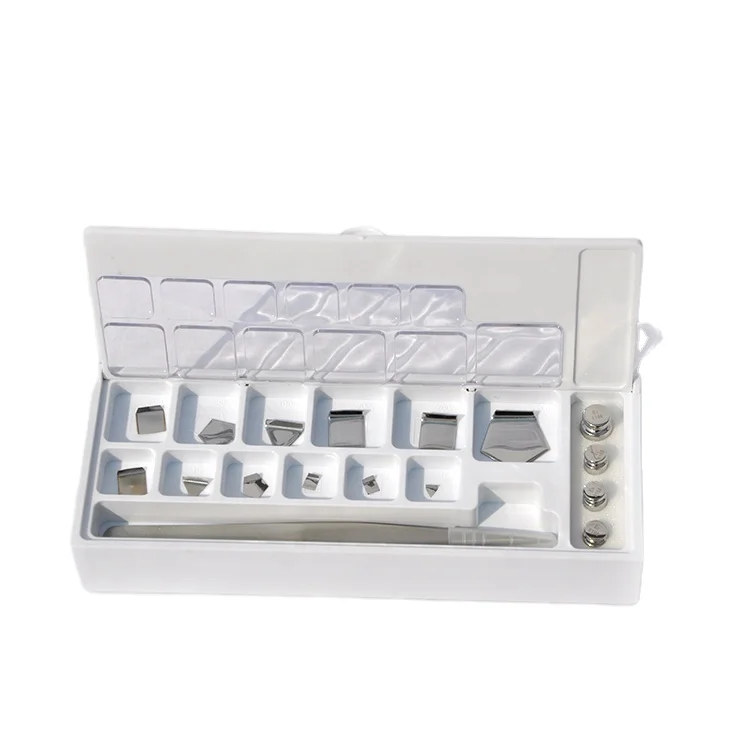 OIML Non-magnetic stainless steel F1 Class 10g Calibration Weights Calibration weights for precision balances test weight