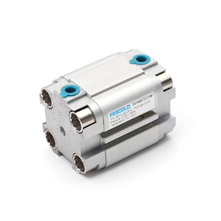 
High temperature mini Full Stainless Steel High standard Quality ADVU compact pneumatic air cylinder 