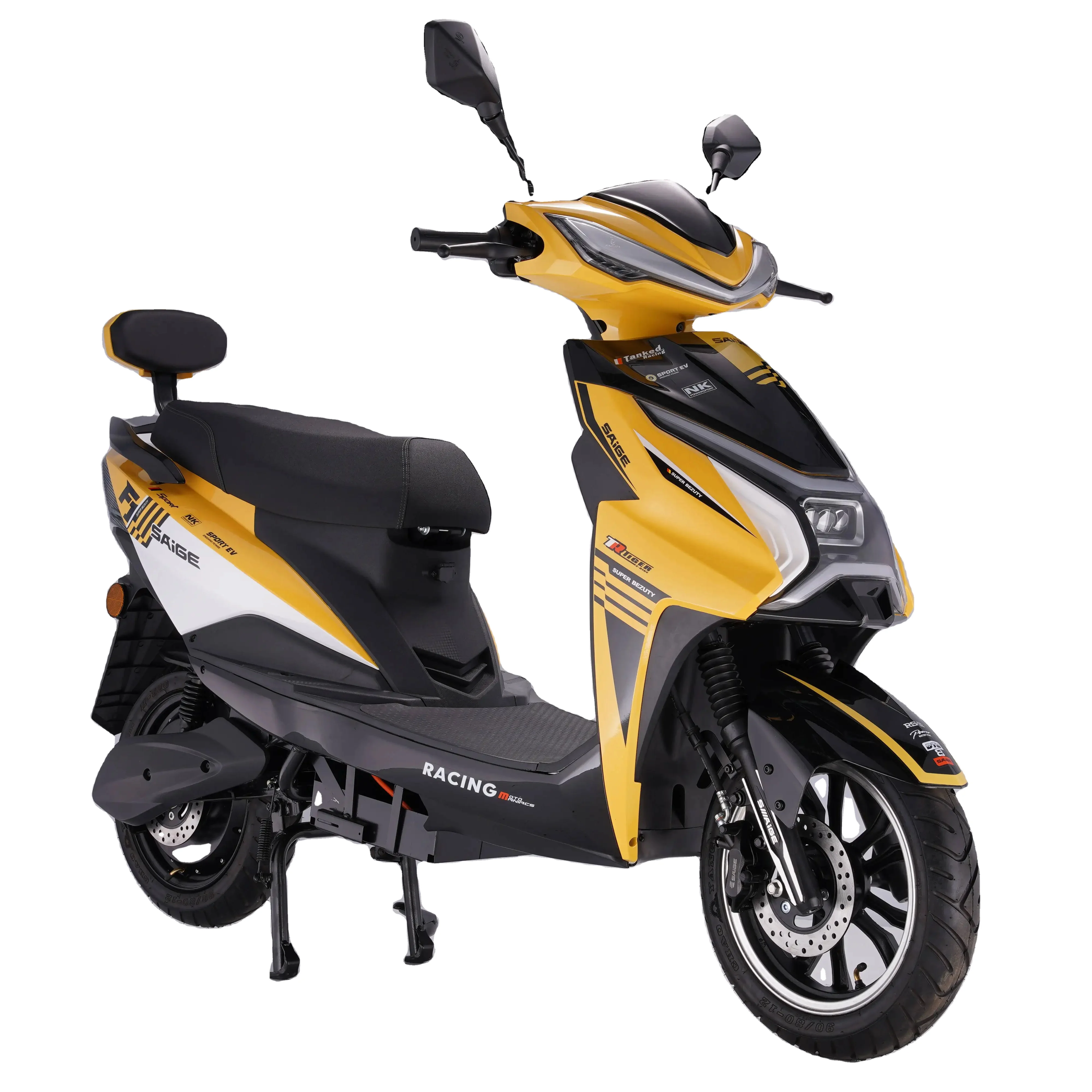 65km/h High Speed SAIGE Electric Motorcycle with EEC Cheapest for Indian Market