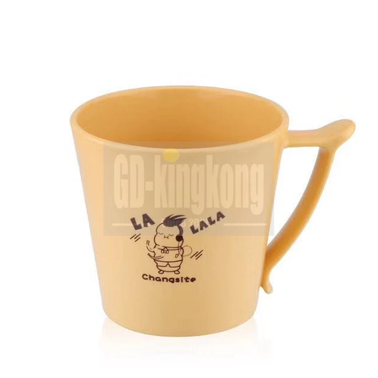 gdkk korea biodegrade corn starch 1 unique bpa free New design Cartoon baby Wheat straw pla fish shape bowl rice bowl with handle