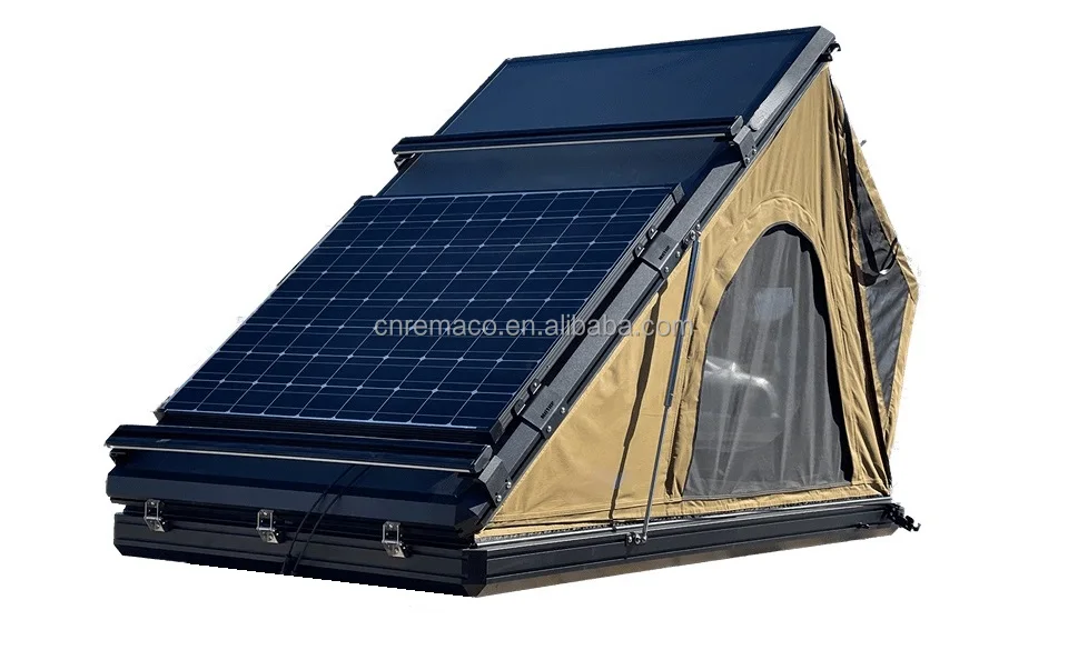 portable super light 50w 100w 200w flexible solar panel for roof top tent