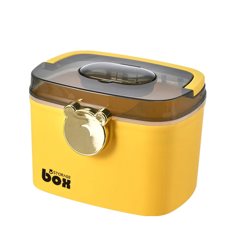 Pill Case Storage Box A Portable Hand-held Medicine Chest(medium)