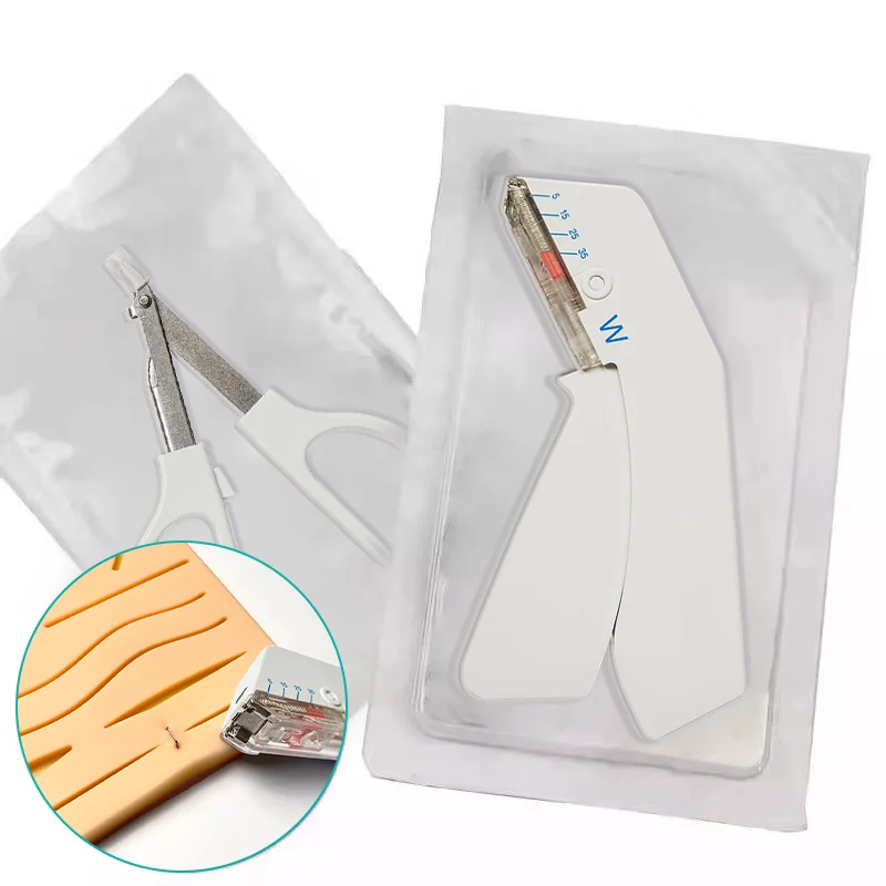 2022 Hot Selling  Surgical Equipment Stitching Wound Closure Skin Stapler Disposable Use 35W Skin Stapler