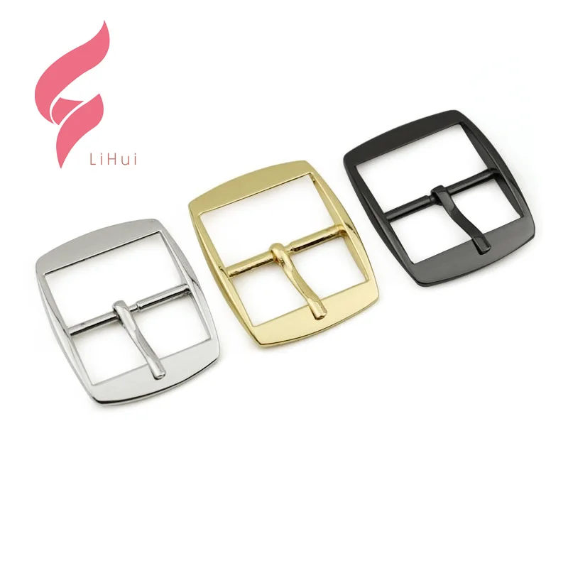 Lihui hardware Handbag Hardware Accessories Belt Clasp Adjust Pin Buckles For Bag Strap