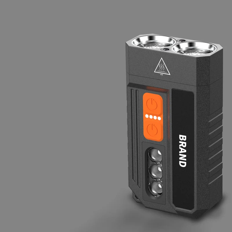 Waterproof Rechargeable Mini Torch Light Tactical EDC LED Pocket Keychain Flashlight Aluminum Alloy Lamp Emergency Camping IP65